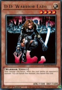 D.D. Warrior Lady [MAGO-EN110] Rare | Gam3 Escape