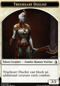 Trueheart Duelist // Snake Token [Amonkhet Tokens] | Gam3 Escape