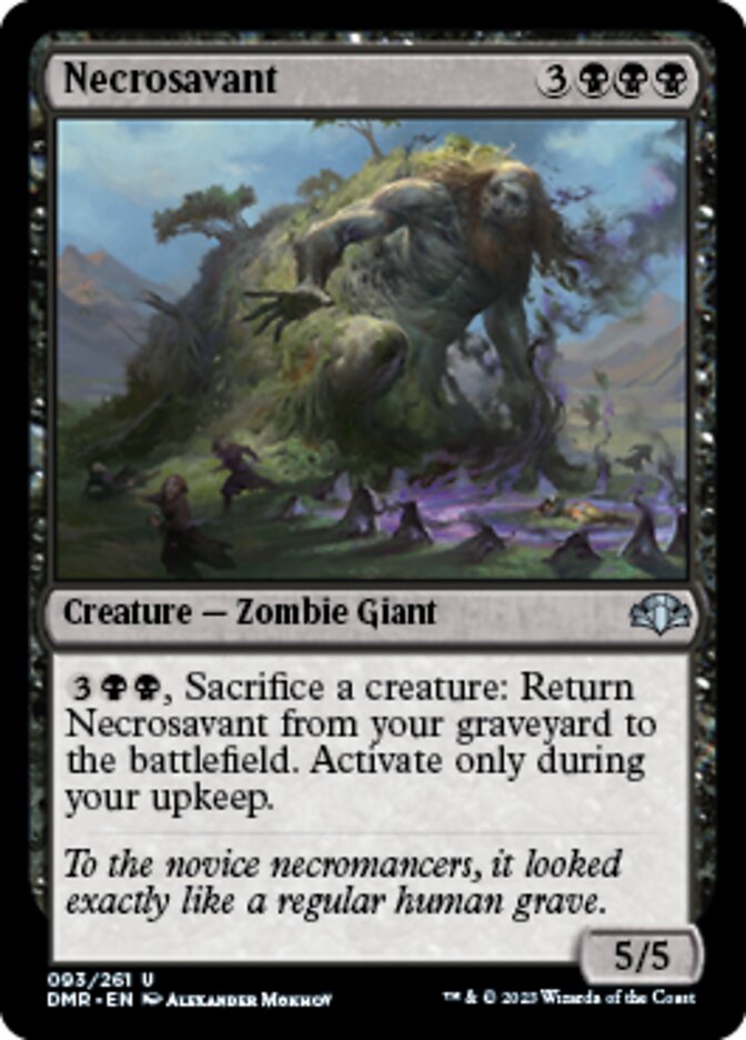 Necrosavant [Dominaria Remastered] | Gam3 Escape