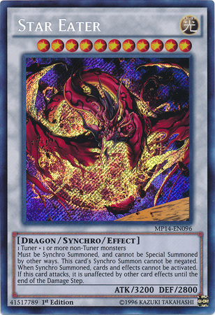 Star Eater [MP14-EN096] Secret Rare | Gam3 Escape