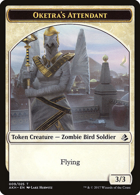 Oketra's Attendant Token [Amonkhet Tokens] | Gam3 Escape