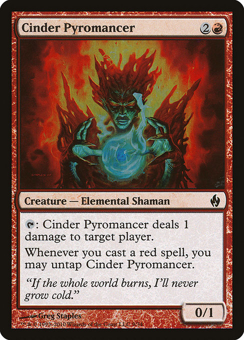 Cinder Pyromancer [Premium Deck Series: Fire and Lightning] | Gam3 Escape