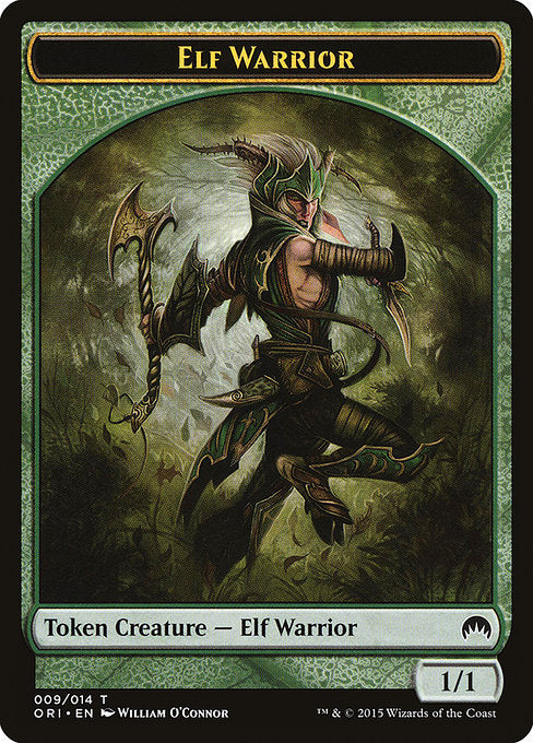 Elf Warrior [Magic Origins Tokens] | Gam3 Escape