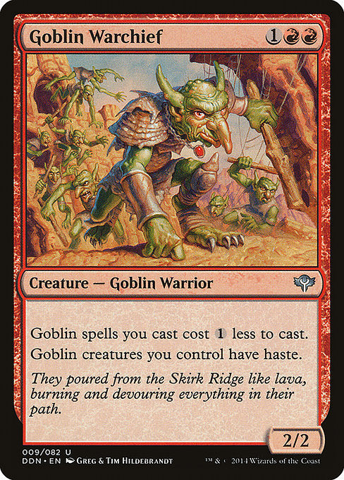 Goblin Warchief [Duel Decks: Speed vs. Cunning] | Gam3 Escape