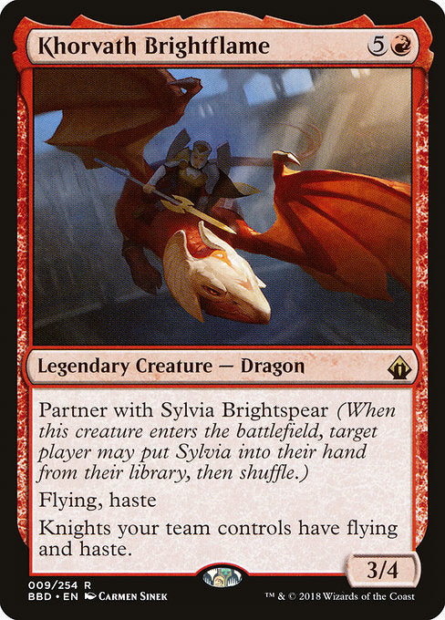 Khorvath Brightflame [Battlebond] | Gam3 Escape