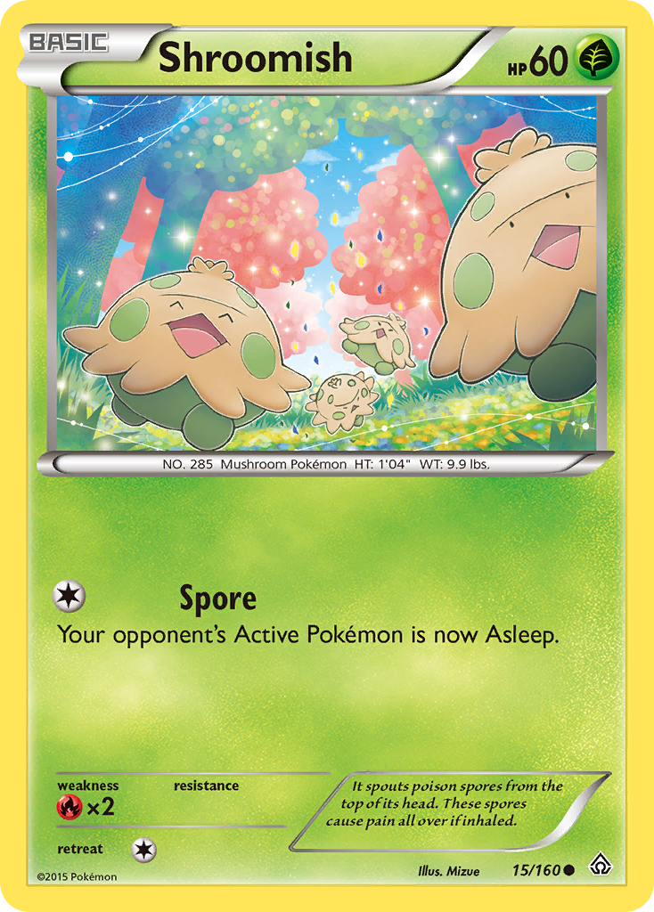 Shroomish (15/160) [XY: Primal Clash] | Gam3 Escape