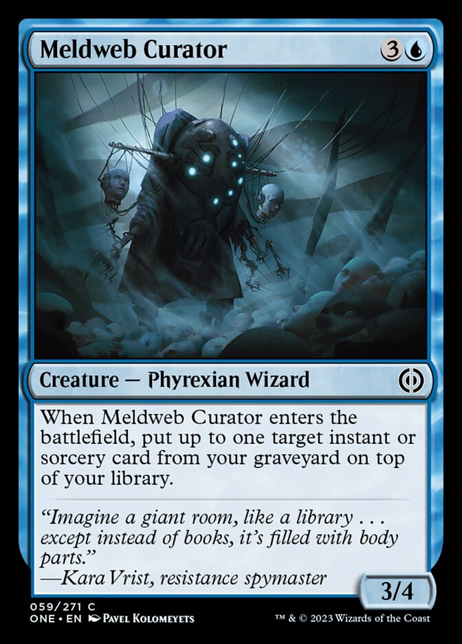 Meldweb Curator [Phyrexia: All Will Be One] | Gam3 Escape