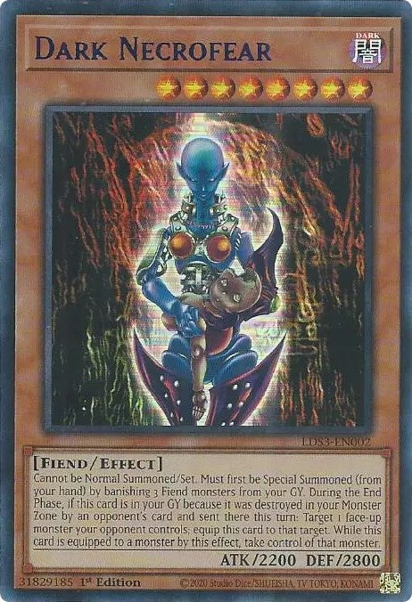 Dark Necrofear (Blue) [LDS3-EN002] Ultra Rare | Gam3 Escape