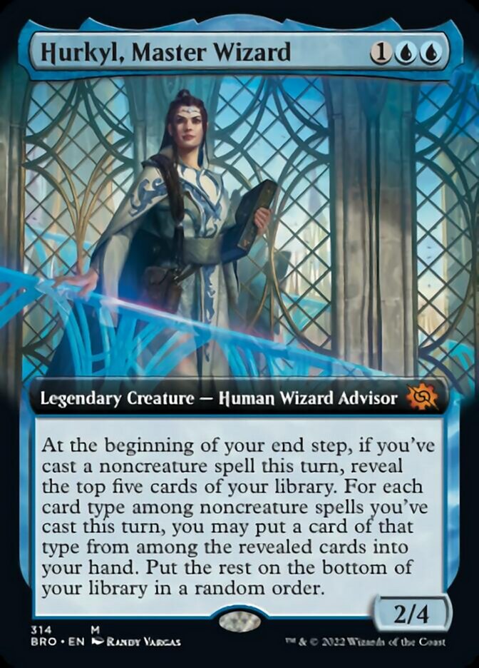 Hurkyl, Master Wizard (Extended Art) [The Brothers' War] | Gam3 Escape