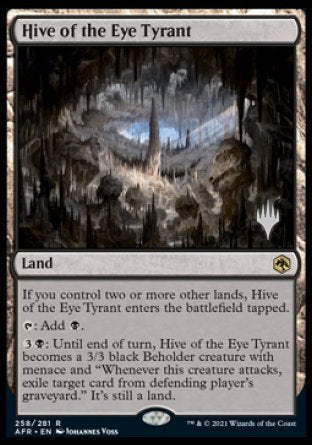 Hive of the Eye Tyrant (Promo Pack) [Dungeons & Dragons: Adventures in the Forgotten Realms Promos] | Gam3 Escape