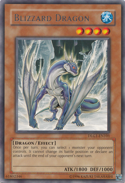 Blizzard Dragon [DLG1-EN101] Rare | Gam3 Escape