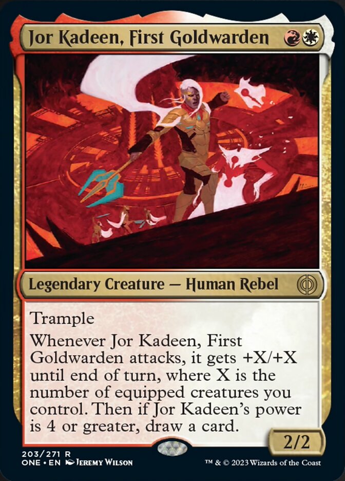 Jor Kadeen, First Goldwarden [Phyrexia: All Will Be One] | Gam3 Escape