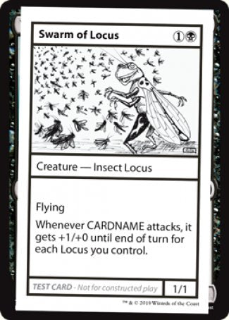 Swarm of Locus (2021 Edition) [Mystery Booster Playtest Cards] | Gam3 Escape