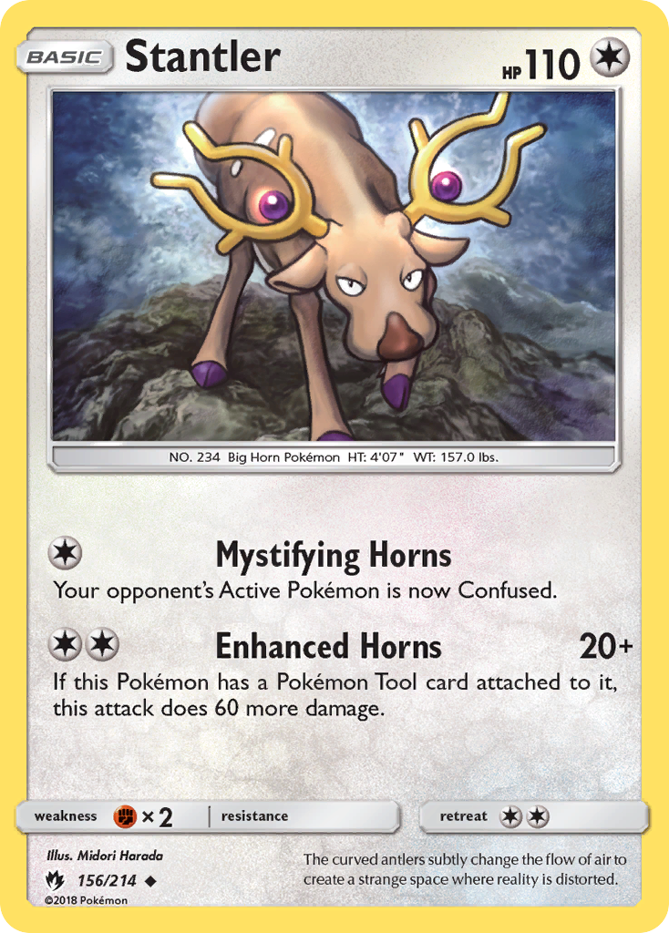 Stantler (156/214) [Sun & Moon: Lost Thunder] | Gam3 Escape