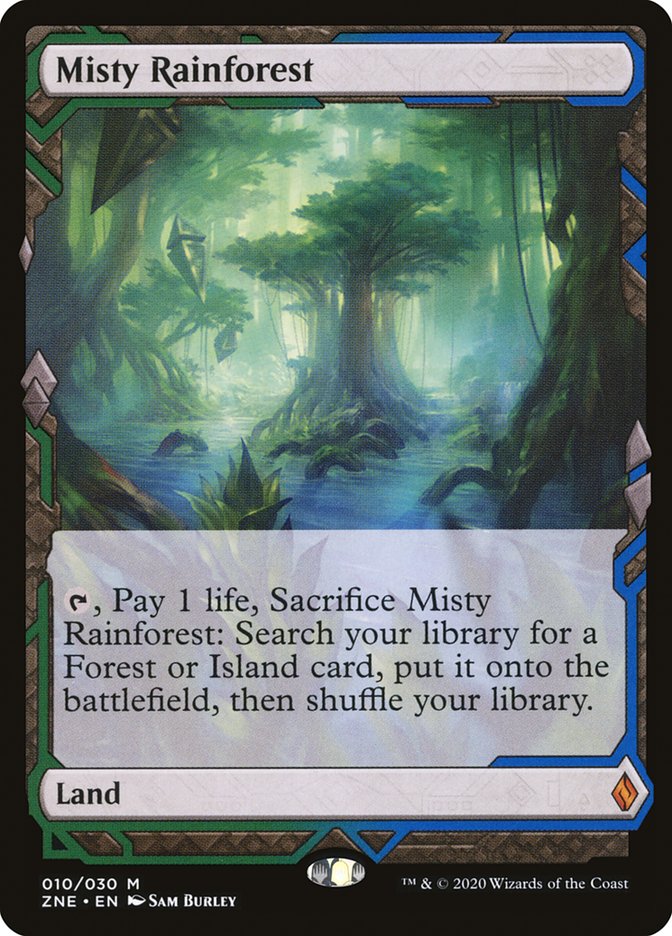 Misty Rainforest [Zendikar Rising Expeditions] | Gam3 Escape