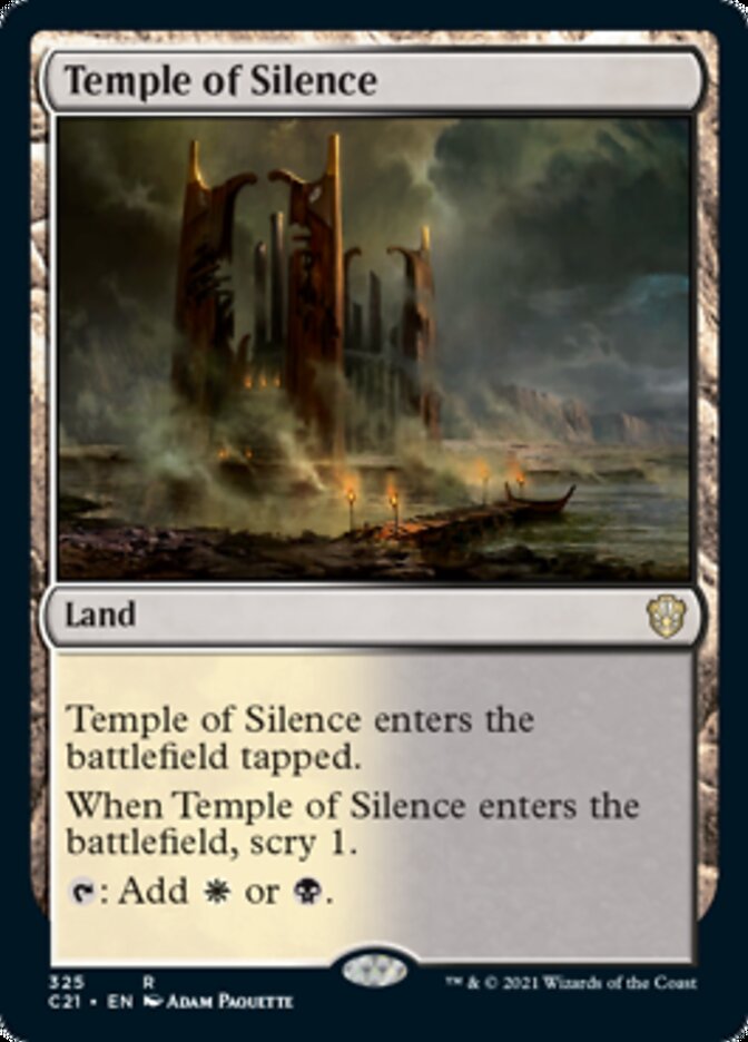 Temple of Silence [Commander 2021] | Gam3 Escape