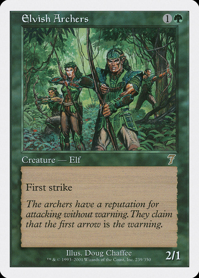 Elvish Archers [Seventh Edition] | Gam3 Escape