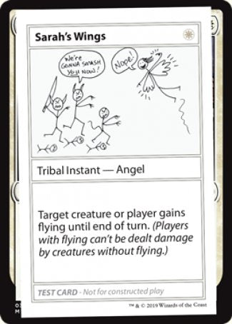Sarah's Wings (2021 Edition) [Mystery Booster Playtest Cards] | Gam3 Escape