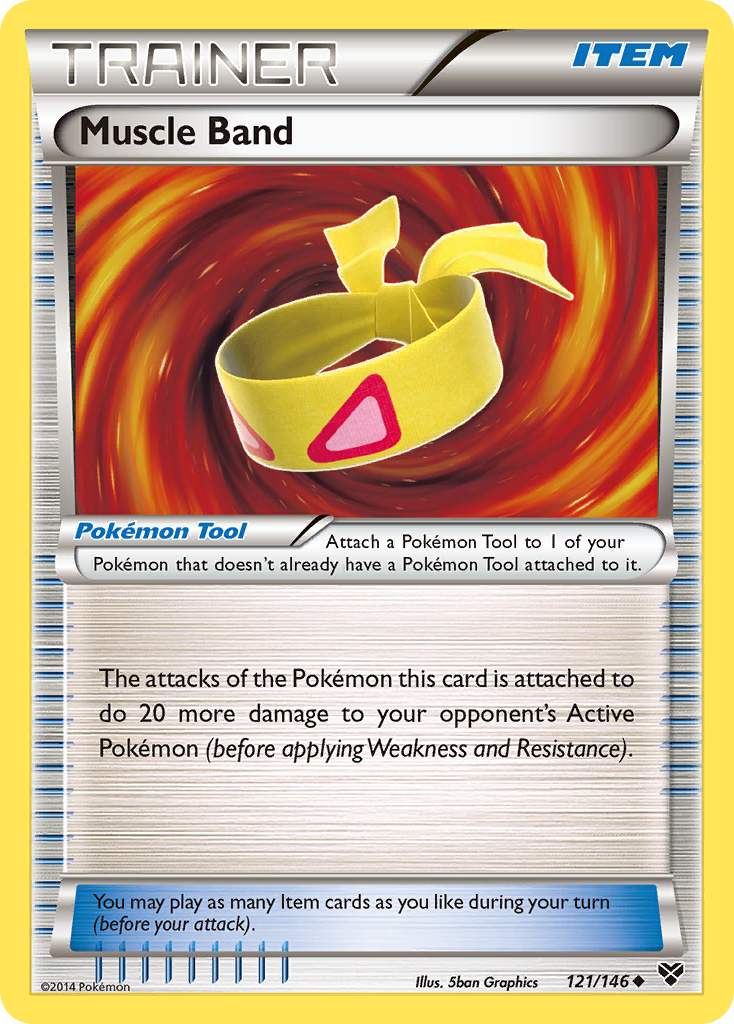 Muscle Band (121/146) [XY: Base Set] | Gam3 Escape