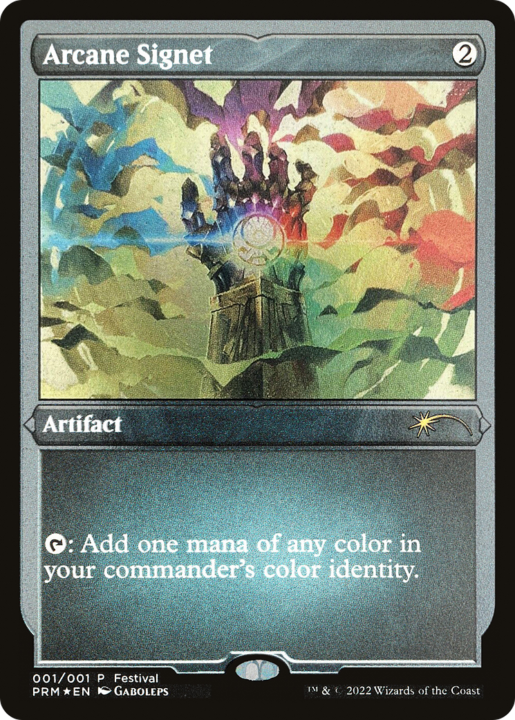 Arcane Signet (Foil Etched) [30th Anniversary Promos] | Gam3 Escape