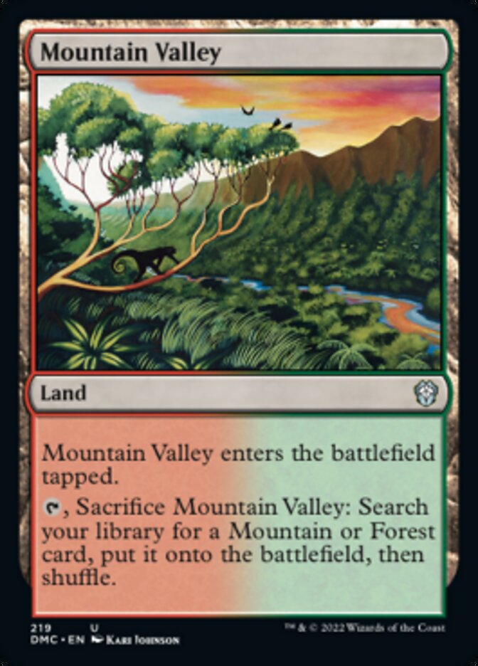 Mountain Valley [Dominaria United Commander] | Gam3 Escape