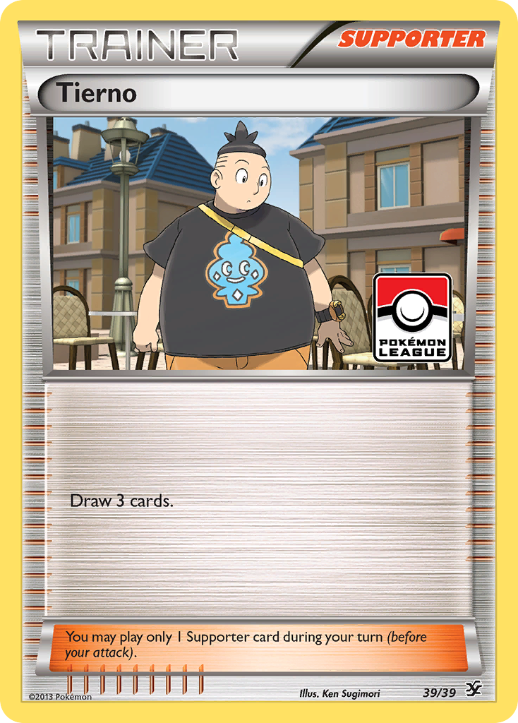 Tierno (39/39) [XY: Kalos Starter Set] | Gam3 Escape