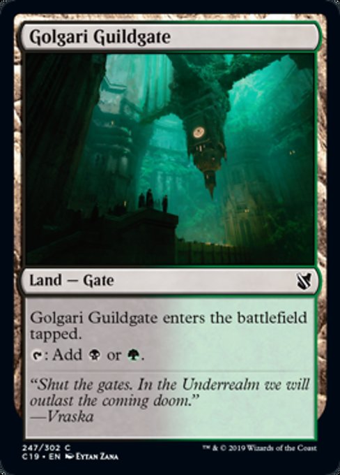 Golgari Guildgate [Commander 2019] | Gam3 Escape