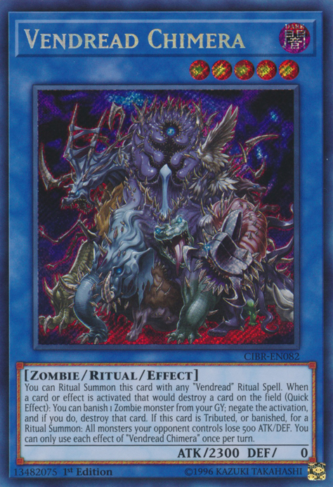 Vendread Chimera [CIBR-EN082] Secret Rare | Gam3 Escape