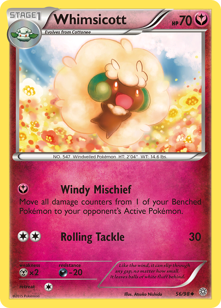 Whimsicott (56/98) [XY: Ancient Origins] | Gam3 Escape