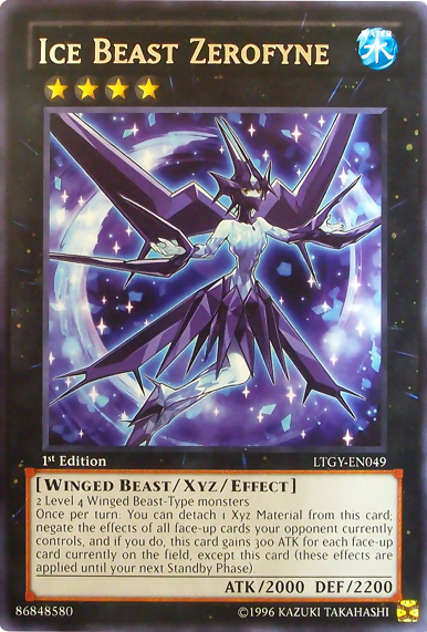 Ice Beast Zerofyne [LTGY-EN049] Rare | Gam3 Escape