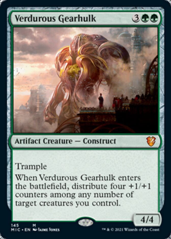 Verdurous Gearhulk [Innistrad: Midnight Hunt Commander] | Gam3 Escape