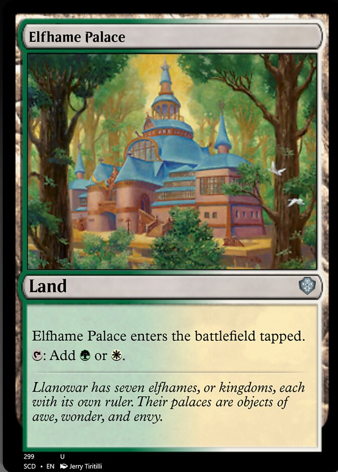 Elfhame Palace [Starter Commander Decks] | Gam3 Escape