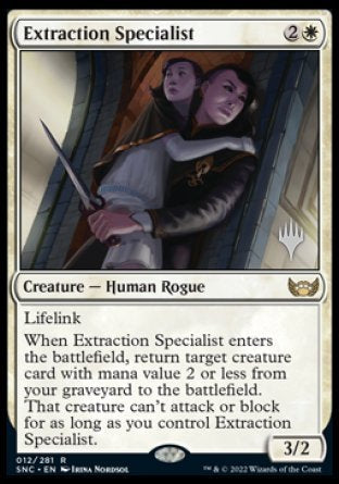 Extraction Specialist (Promo Pack) [Streets of New Capenna Promos] | Gam3 Escape