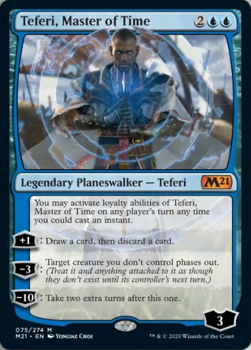 Teferi, Master of Time [Core Set 2021] | Gam3 Escape