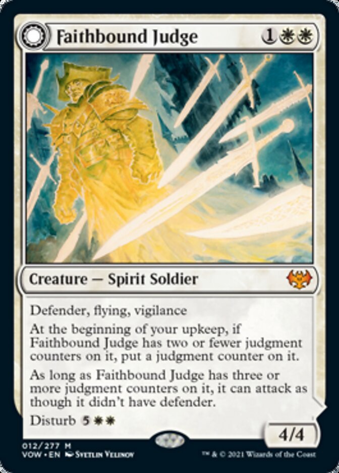 Faithbound Judge // Sinner's Judgment [Innistrad: Crimson Vow] | Gam3 Escape