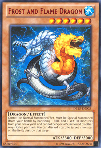 Frost and Flame Dragon (Red) [DL15-EN005] Rare | Gam3 Escape