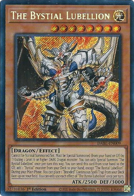The Bystial Lubellion [DABL-EN009] Secret Rare | Gam3 Escape