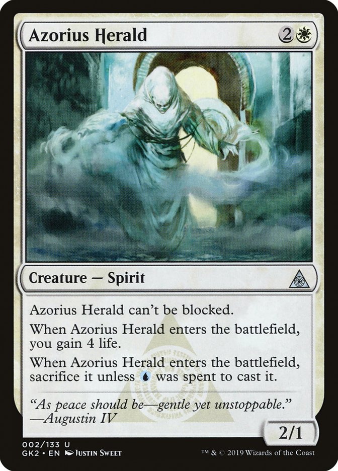 Azorius Herald [Ravnica Allegiance Guild Kit] | Gam3 Escape