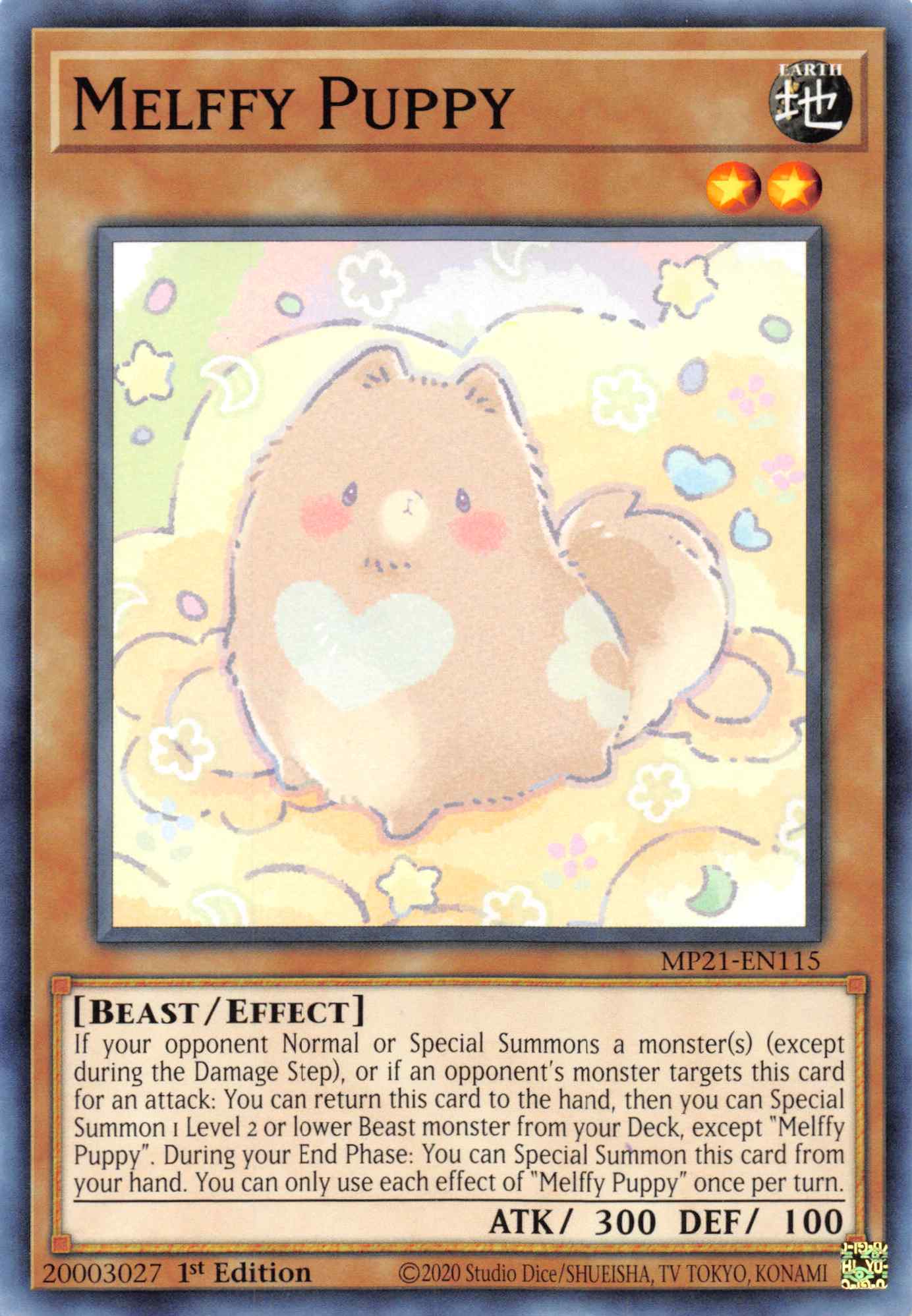 Melffy Puppy [MP21-EN115] Common | Gam3 Escape