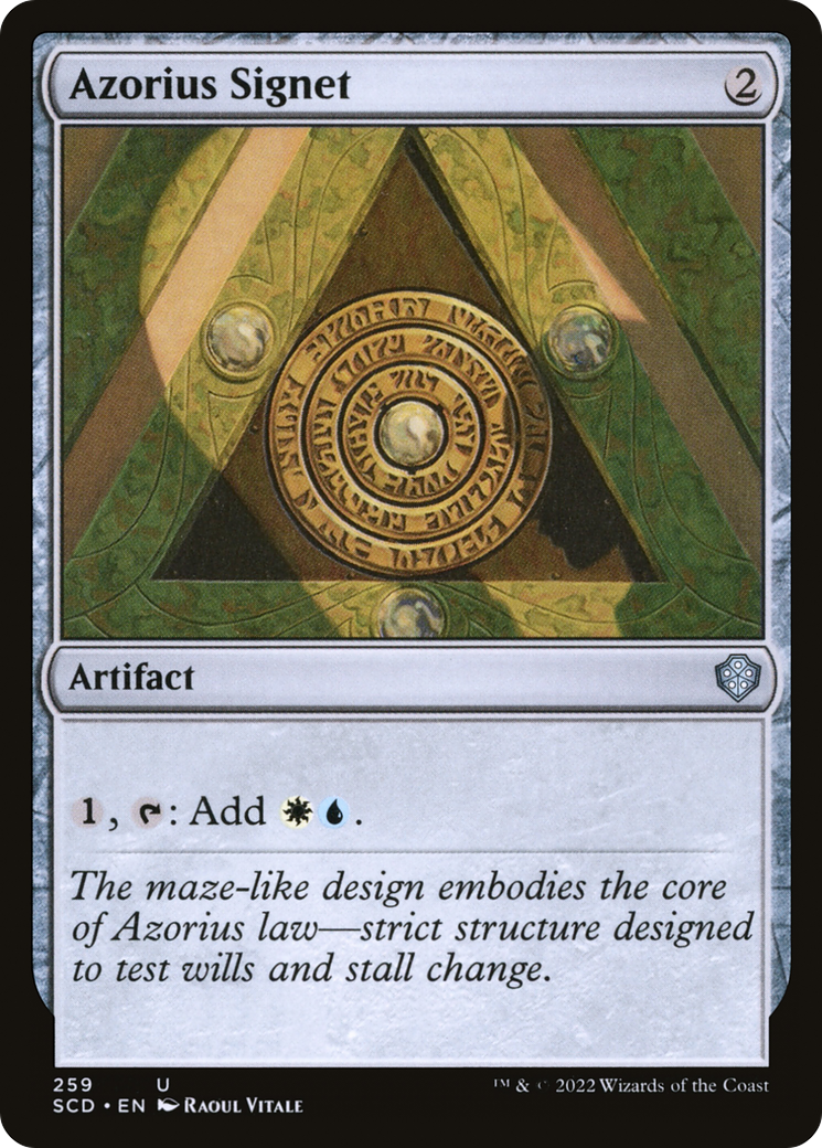 Azorius Signet [Starter Commander Decks] | Gam3 Escape