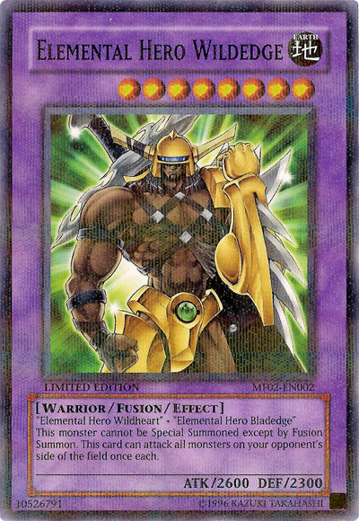 Elemental HERO Wildedge [MF02-EN002] Rare | Gam3 Escape