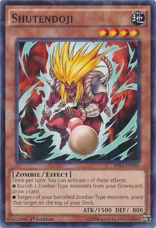 Shutendoji (Shatterfoil) [BP03-EN069] Common | Gam3 Escape