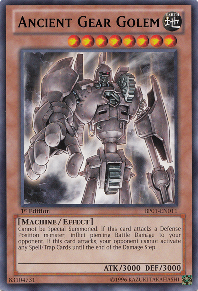 Ancient Gear Golem [BP01-EN011] Rare | Gam3 Escape