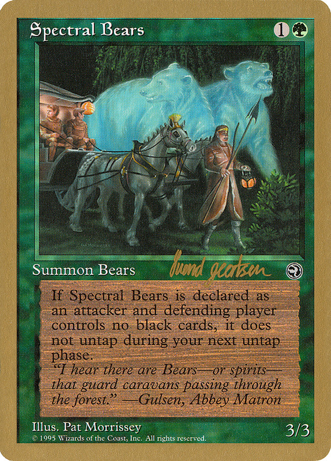 Spectral Bears (Svend Geertsen) [World Championship Decks 1997] | Gam3 Escape