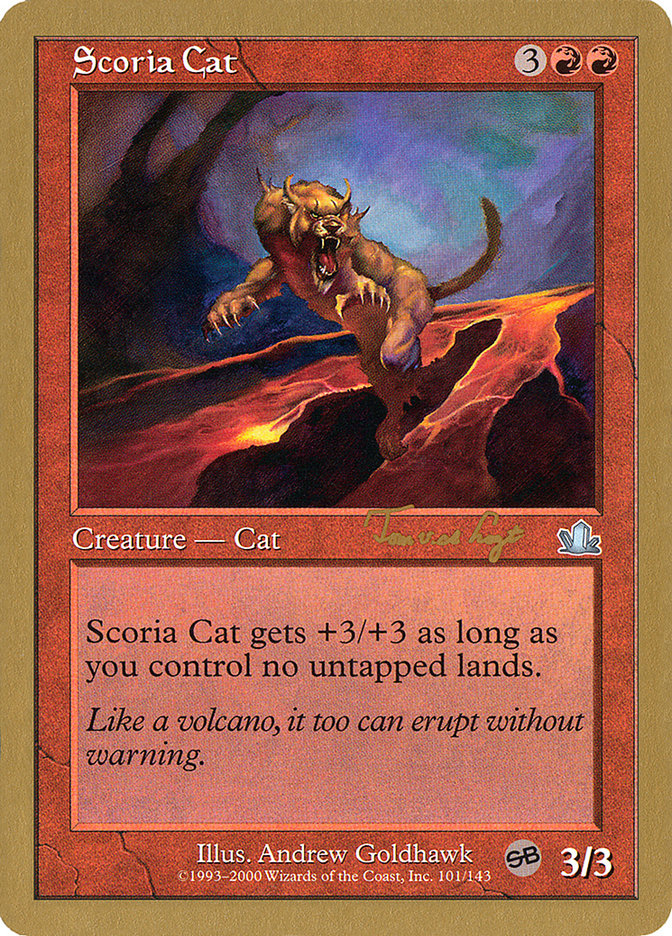 Scoria Cat (Tom van de Logt) (SB) [World Championship Decks 2001] | Gam3 Escape