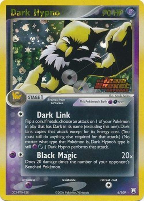 Dark Hypno (6/109) (Stamped) [EX: Team Rocket Returns] | Gam3 Escape