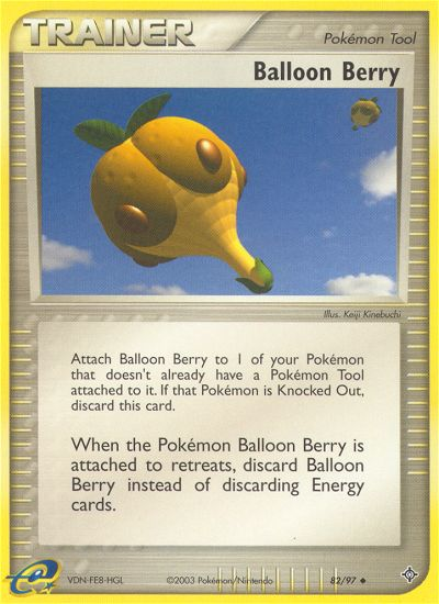 Balloon Berry (82/97) [EX: Dragon] | Gam3 Escape