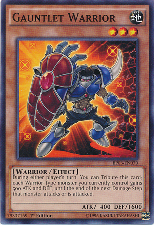 Gauntlet Warrior [BP03-EN070] Common | Gam3 Escape