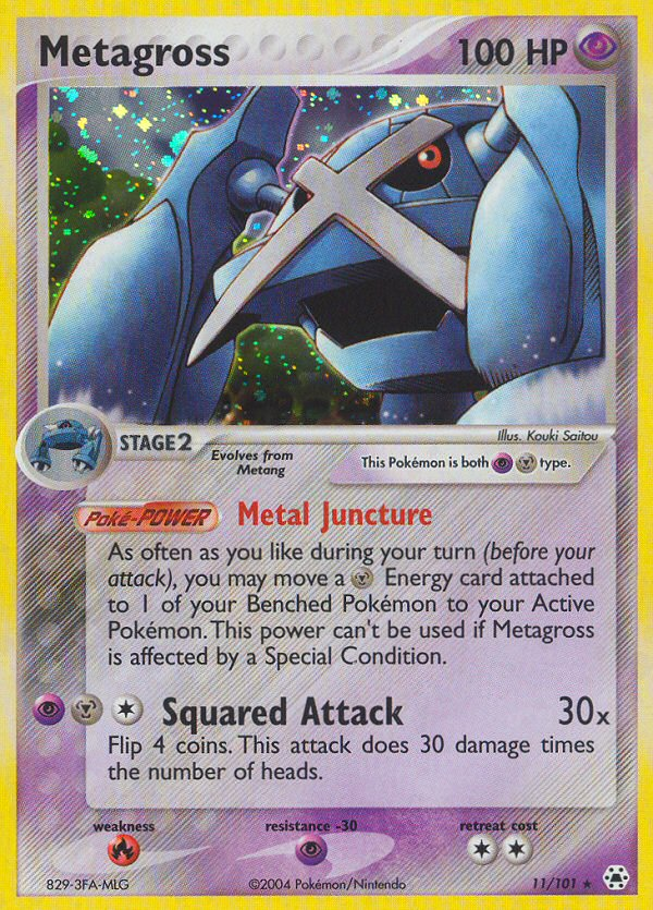 Metagross (11/101) [EX: Hidden Legends] | Gam3 Escape