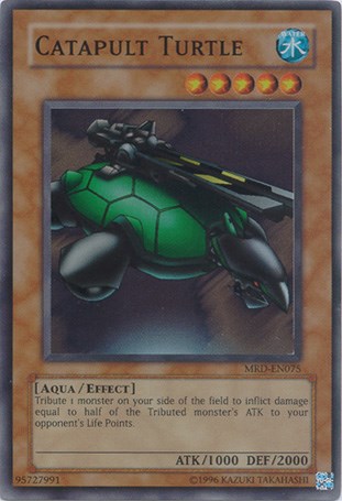 Catapult Turtle [MRD-EN075] Super Rare | Gam3 Escape